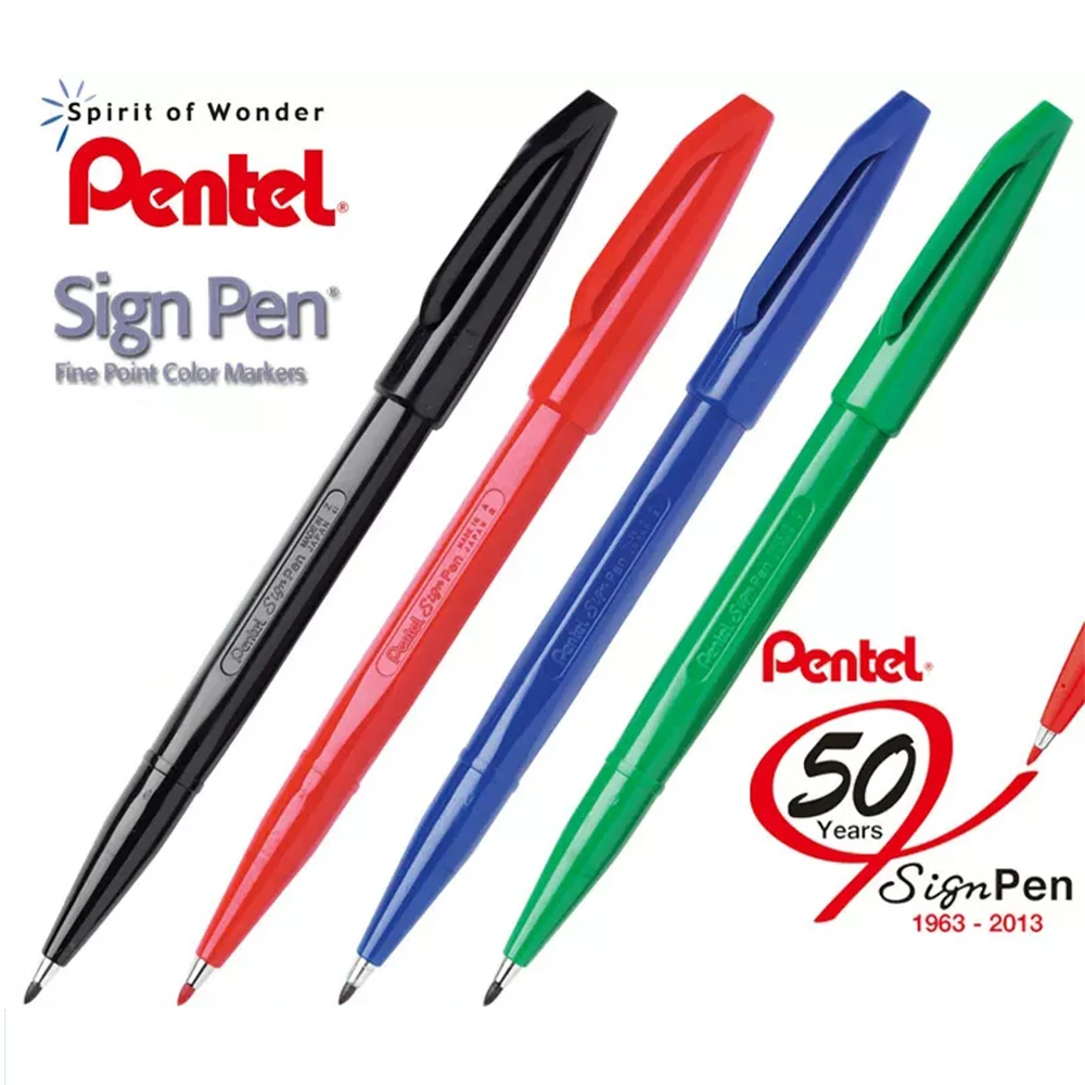 Japan Pentel Marker S520 Signature Outline Brush Pen Watercolor Drawing Pen Architectural Design Cartoon Art Supplies Stationery
Japan Pentel Marker S520 Signature Outline Brush Pen Watercolor Drawing Pen Architectural Design Cartoon Art Supplies Stationery
