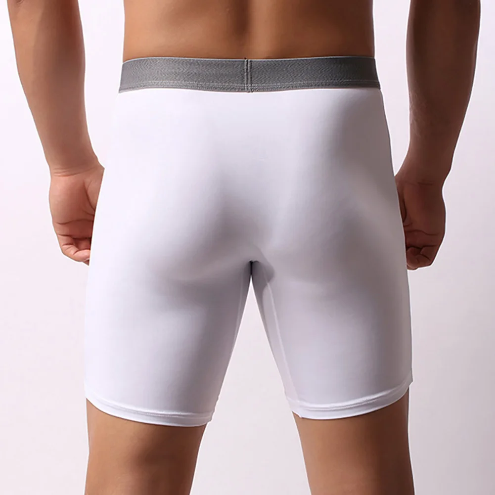 Men Trunks U Convex Pouch Breath Boxer Briefs Long Legs Short Underwear Sport Tights Sleepwear Bottoms Panties Calzoncillos
Men Trunks U Convex Pouch Breath Boxer Briefs Long Legs Short Underwear Sport Tights Sleepwear Bottoms Panties Calzoncillos