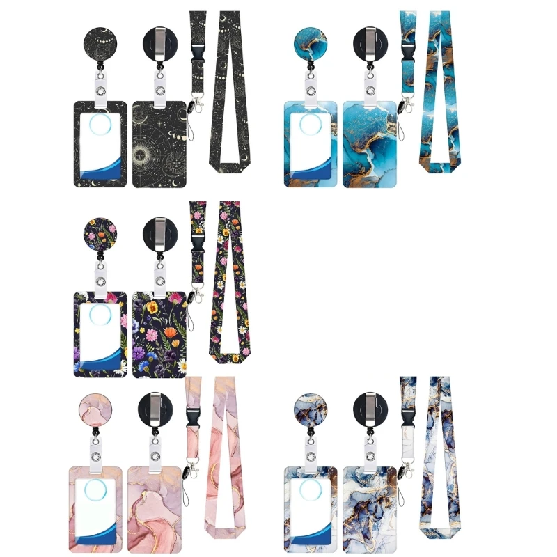 16FB Retractable Badge Reels Card Holder and Lanyard Set Name Card Badge Reels Holder
16FB Retractable Badge Reels Card Holder and Lanyard Set Name Card Badge Reels Holder