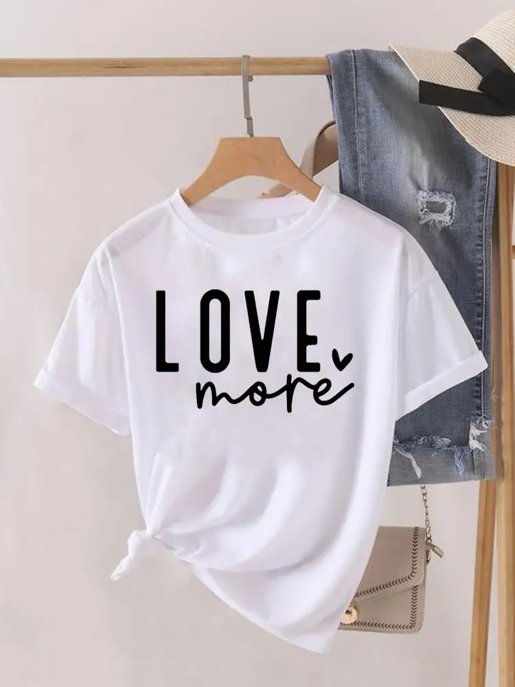 Love Sweet Trend 90s Style Graphic T-shirt Women Top Fashion O-neck Clothing Print Clothes Short Sleeve Lady Female Shirt Tee
Love Sweet Trend 90s Style Graphic T-shirt Women Top Fashion O-neck Clothing Print Clothes Short Sleeve Lady Female Shirt Tee