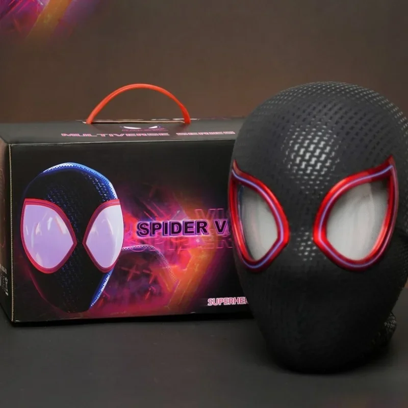 Cross Border Amazon Miles Spider Man Headset With Electric Eyes That Can Move, Traverse The Universe, And Blink. Mask
Cross Border Amazon Miles Spider Man Headset With Electric Eyes That Can Move, Traverse The Universe, And Blink. Mask