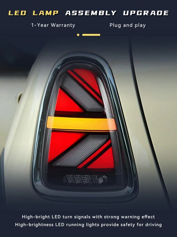 Tail Light For BMW MINI Cooper R55 R56 R57 2007-2013 Rear Lights Refit Upgrade Running Brake Reversing Automotive Tools Assembly
Tail Light For BMW MINI Cooper R55 R56 R57 2007-2013 Rear Lights Refit Upgrade Running Brake Reversing Automotive Tools Assembly