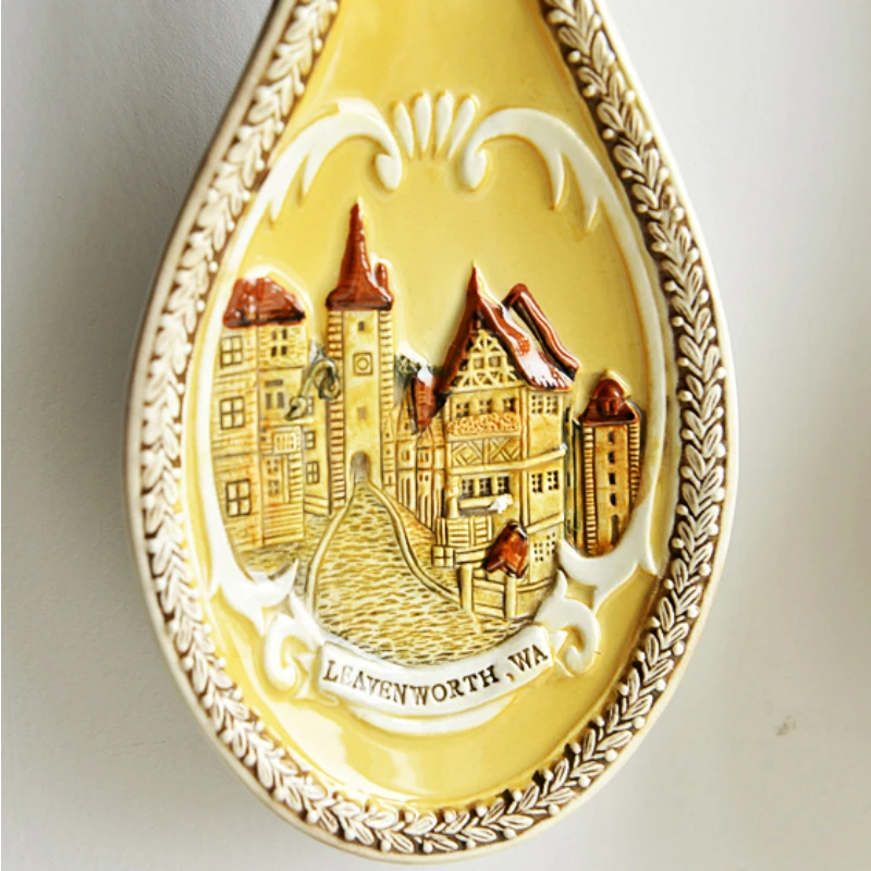 Fairy Tale Town, Denmark, Pumpkin Yellow, Ceramic Hand-painted Home Furnishings, Decorations, Relief Hanging Decorations
Fairy Tale Town, Denmark, Pumpkin Yellow, Ceramic Hand-painted Home Furnishings, Decorations, Relief Hanging Decorations