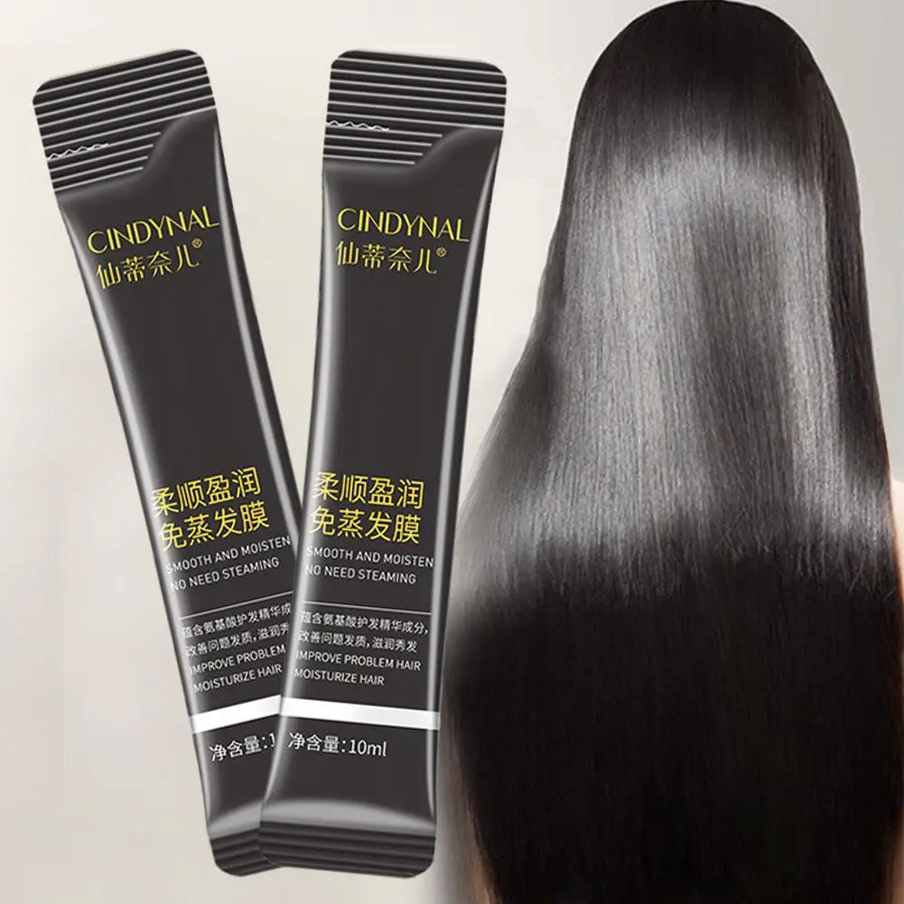 10ML Keratin Magical Straightening Hair Mask 5 Seconds Soft Smooth Restore Care Hair Treatment Repairs Nutrition Damage Fri A8D8 
10ML Keratin Magical Straightening Hair Mask 5 Seconds Soft Smooth Restore Care Hair Treatment Repairs Nutrition Damage Fri A8D8