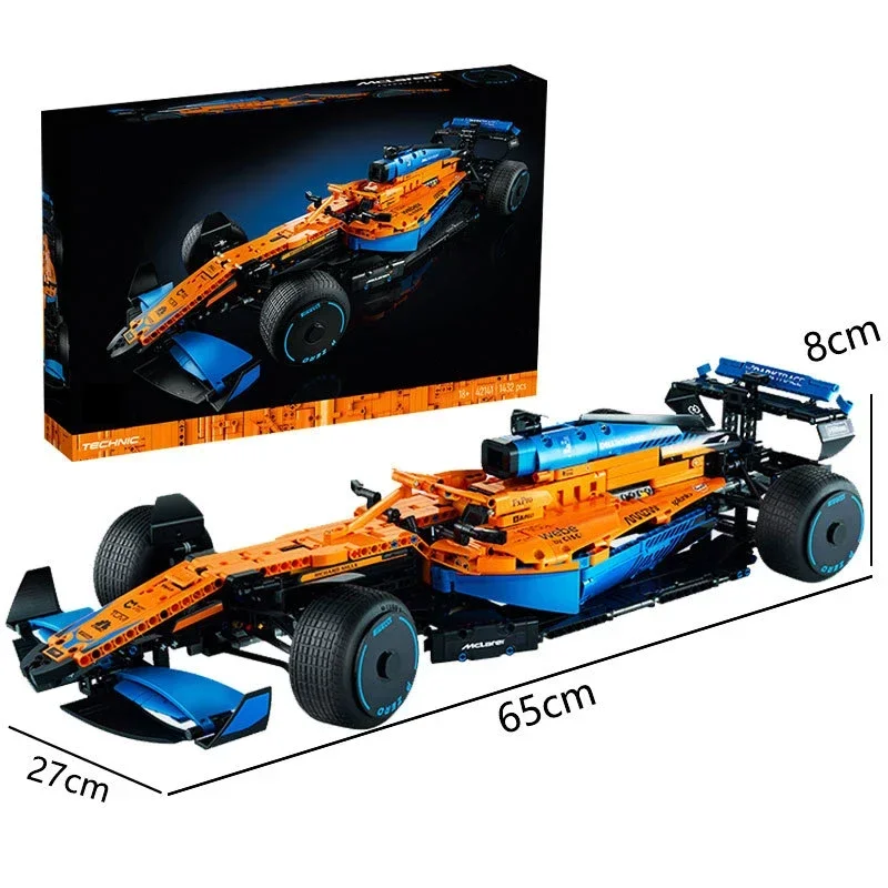 NEW Technical With lighting 42141 McLarens Formula 1 Race Car F1 Car Model Buiding Kit Block Toys for kids Birthday gift
NEW Technical With lighting 42141 McLarens Formula 1 Race Car F1 Car Model Buiding Kit Block Toys for kids Birthday gift