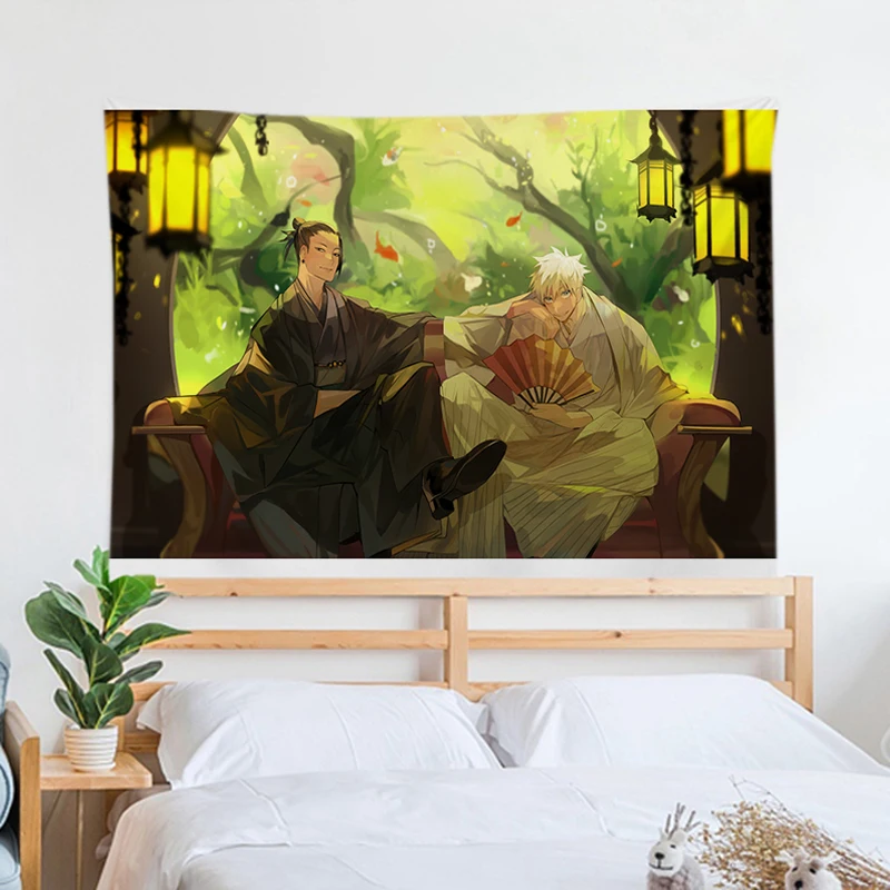 Jujutsu Kaisen Home Decoration Fabric Tapestry for Wall Decorating Cloth Tapries Room Decors Aesthetic Tapestries Decor Hanging
Jujutsu Kaisen Home Decoration Fabric Tapestry for Wall Decorating Cloth Tapries Room Decors Aesthetic Tapestries Decor Hanging
