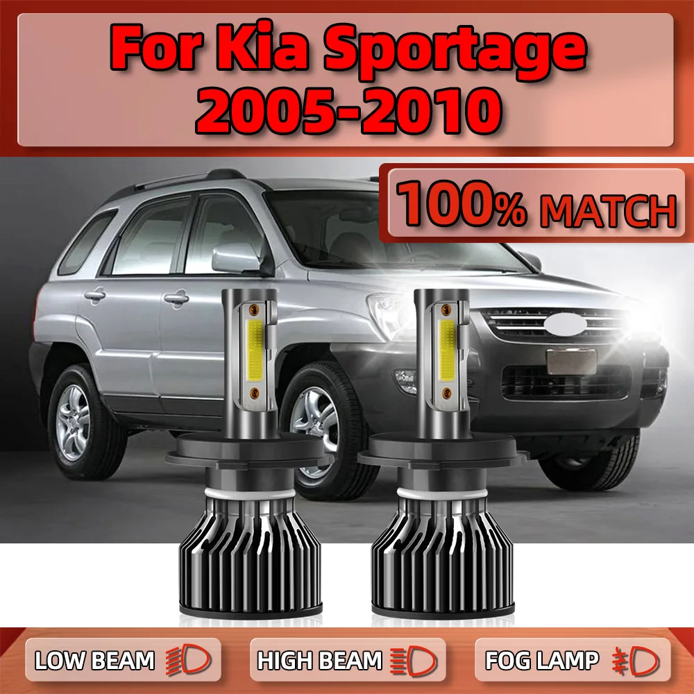 H4 LED Headlight Bulbs 120W 20000LM High Low Beam Car Lights 12V 6000K White For Kia Sportage 2005 2006 2007 2008 2009 2010
H4 LED Headlight Bulbs 120W 20000LM High Low Beam Car Lights 12V 6000K White For Kia Sportage 2005 2006 2007 2008 2009 2010