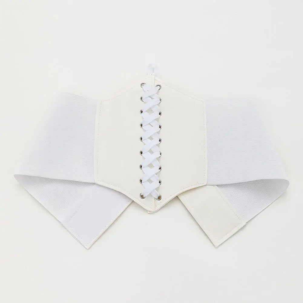 Elasticity Corset Belt Elegant Lace-up Corset Belt for Women Wide Elastic Waistband Faux Leather Body Waistband for Dress Shirt
Elasticity Corset Belt Elegant Lace-up Corset Belt for Women Wide Elastic Waistband Faux Leather Body Waistband for Dress Shirt