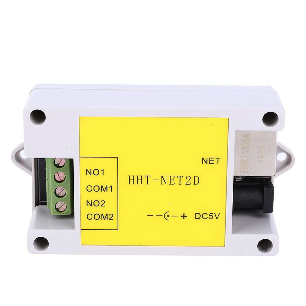 HHT-NET2D Ethernet IP 2-Channel Relay Board Delay Switch Control IP Network Relay Module Electrical Equipment Supplies
HHT-NET2D Ethernet IP 2-Channel Relay Board Delay Switch Control IP Network Relay Module Electrical Equipment Supplies