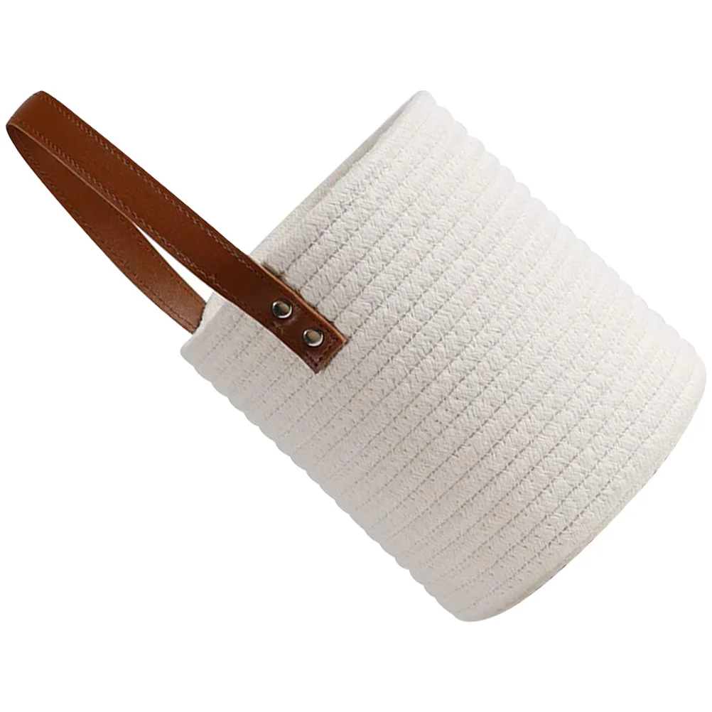 Cotton Rope Storage Basket Wall Hanging Small Holder Woven Flower for Kitchen Baskets
Cotton Rope Storage Basket Wall Hanging Small Holder Woven Flower for Kitchen Baskets