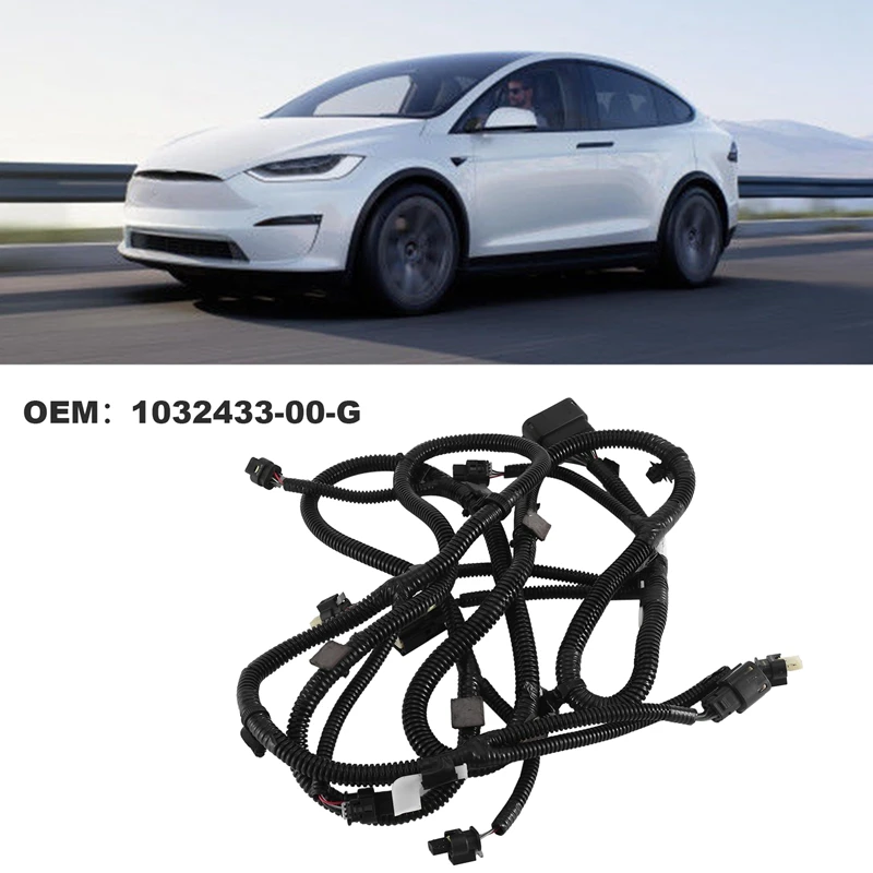 1 Piece Car Front Bumper PDC Parking Wiring Harness Easy Install 1032433-00-G For Tesla Model X 2016-2019 103243300G
1 Piece Car Front Bumper PDC Parking Wiring Harness Easy Install 1032433-00-G For Tesla Model X 2016-2019 103243300G