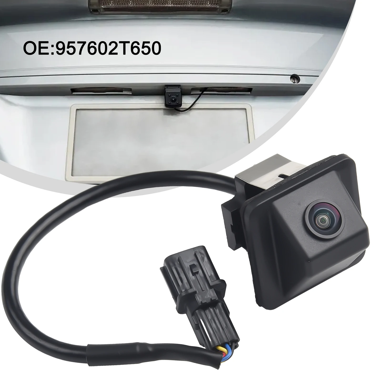 1x Black Car Reversing Camera Suitable For Kia Optima 2014-2015 #957602T650 High Quality Back Up Parking Assistance Accessories
1x Black Car Reversing Camera Suitable For Kia Optima 2014-2015 #957602T650 High Quality Back Up Parking Assistance Accessories