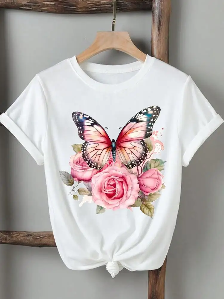 Flower 90s Floral Style Trend Women Lady Tshirts Printed Fashion Casual Tee Short Sleeve Graphic T Top Clothing Printing T-Shirt 
Flower 90s Floral Style Trend Women Lady Tshirts Printed Fashion Casual Tee Short Sleeve Graphic T Top Clothing Printing T-Shirt