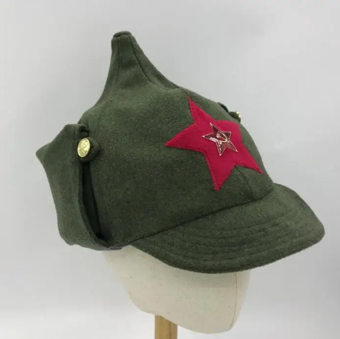 Bujuni cap Multicolored Woolen Cavalry cap Baoer cap World War I Soviet Red Army cap
Bujuni cap Multicolored Woolen Cavalry cap Baoer cap World War I Soviet Red Army cap