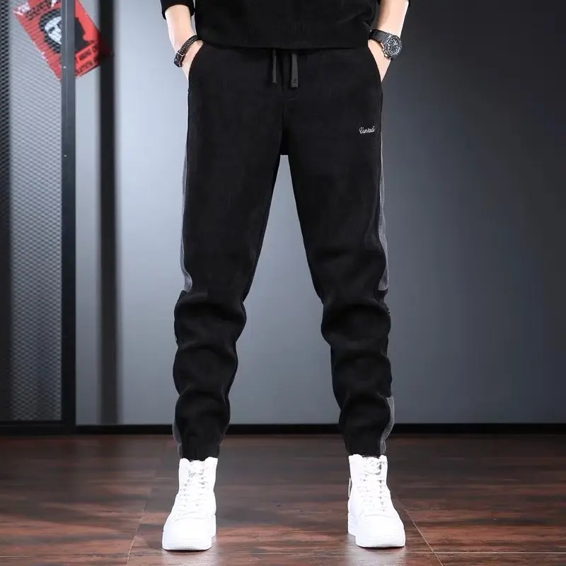 Corduroy Pants Men 2023 Fashion Side Stripe Pencil Pants Autumn Streetwear Casual Sport Brown Elastic Waist Joggers Trousers
Corduroy Pants Men 2023 Fashion Side Stripe Pencil Pants Autumn Streetwear Casual Sport Brown Elastic Waist Joggers Trousers