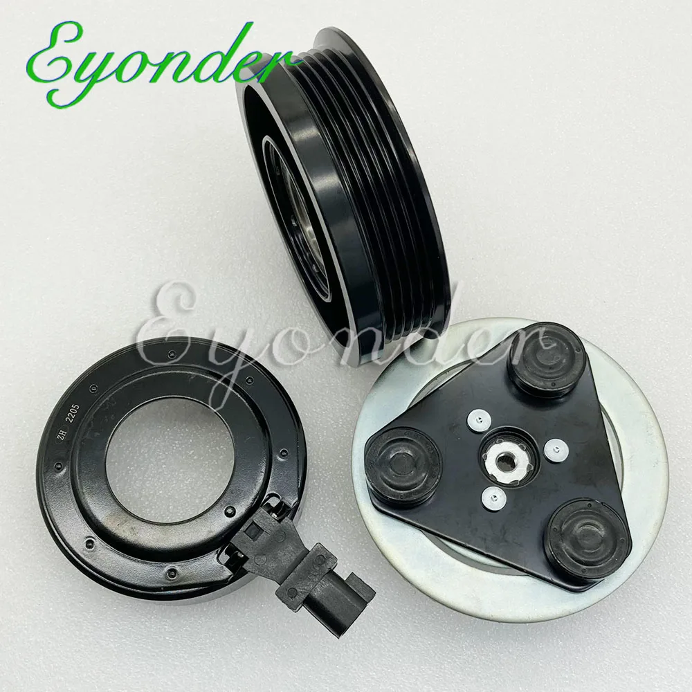 A/C Air Conditioning Compressor Clutch Assembly Pulley Hub for FOCUS II KUGA I C-MAX TRANSIT 3M5H19D649AC 3M5H19D649EC 4549252
A/C Air Conditioning Compressor Clutch Assembly Pulley Hub for FOCUS II KUGA I C-MAX TRANSIT 3M5H19D649AC 3M5H19D649EC 4549252