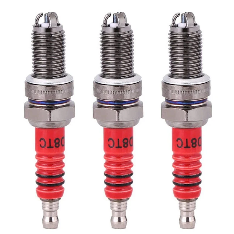 3 Pcs 3-Electrode Spark Plug D8TC For 125Cc 150Cc 200Cc 250Cc Motorcycle Scooter ATV Quads
3 Pcs 3-Electrode Spark Plug D8TC For 125Cc 150Cc 200Cc 250Cc Motorcycle Scooter ATV Quads
