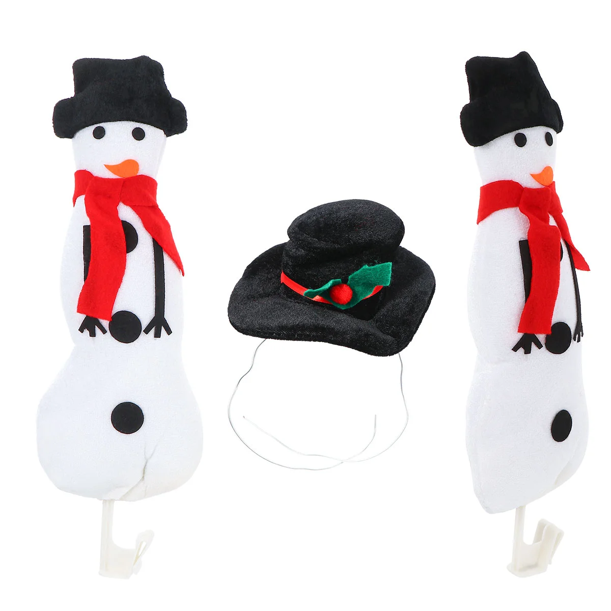 3 Pcs Christmas Snowman Car Decoration Xmas Adorn Ornament Adornment Antlers Prop
3 Pcs Christmas Snowman Car Decoration Xmas Adorn Ornament Adornment Antlers Prop