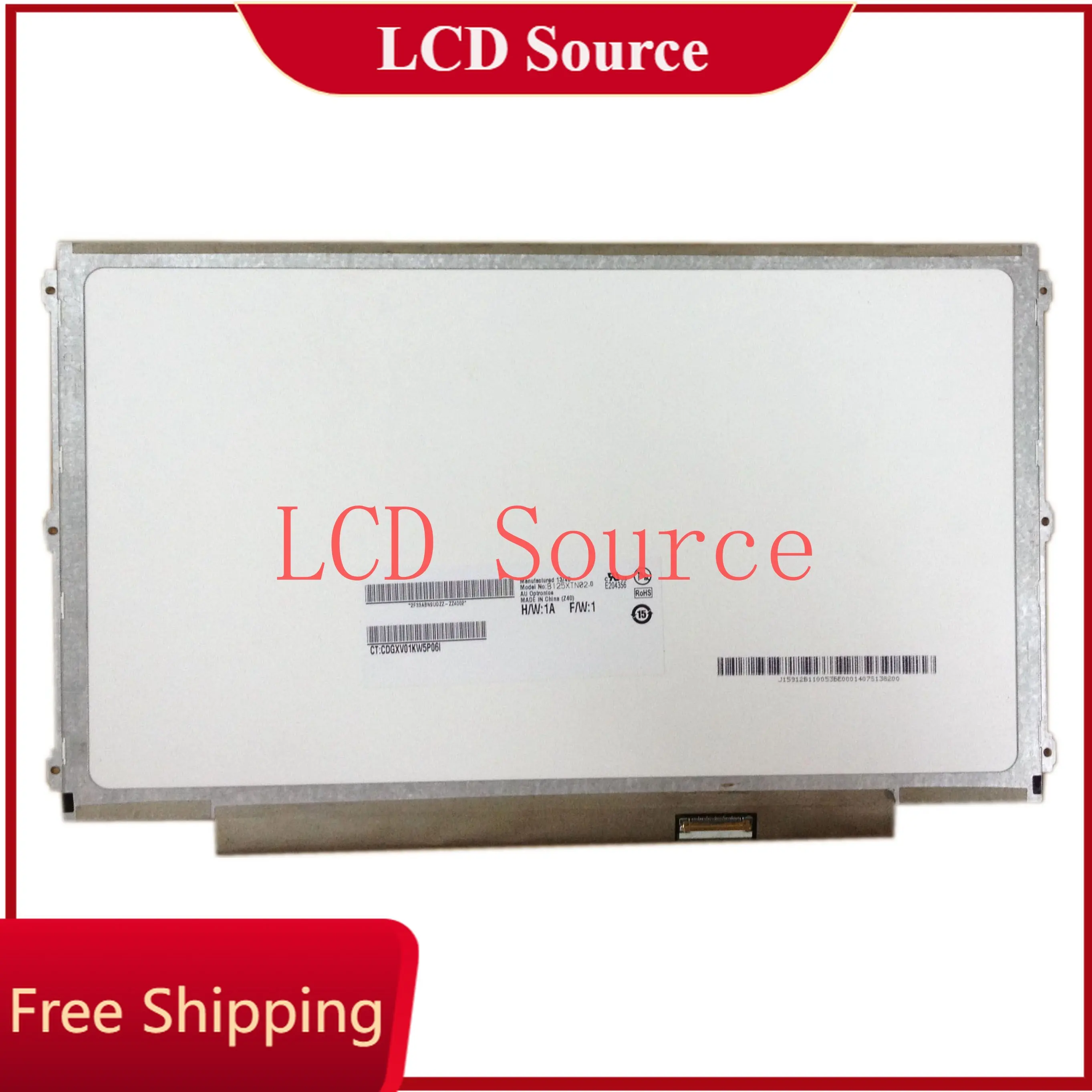 B125XTN02.0 B125XTN02 fit Panel LP125WH2 TPB1 eDP 30 pin LED LCD Screen Display
B125XTN02.0 B125XTN02 fit Panel LP125WH2 TPB1 eDP 30 pin LED LCD Screen Display