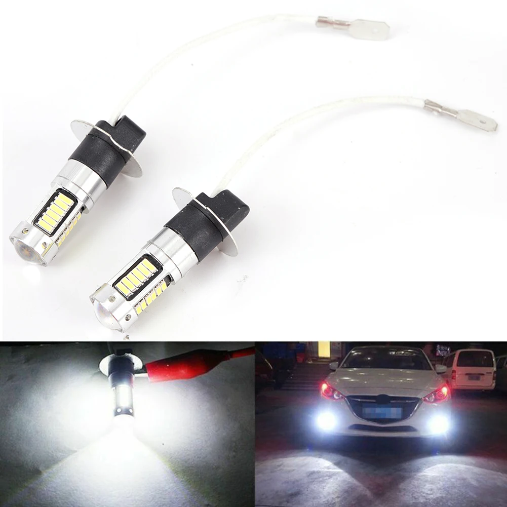 2 Pcs H3 Super White LED Headlight Kits 100W 10000LM Car Fog Light Driving DRL Bulb 6000K Auto Lamp Headlight Bulb
2 Pcs H3 Super White LED Headlight Kits 100W 10000LM Car Fog Light Driving DRL Bulb 6000K Auto Lamp Headlight Bulb