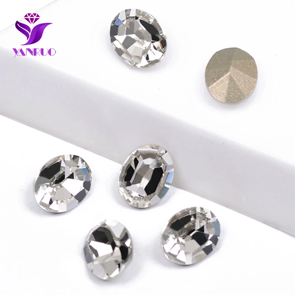 YANRUO 4128 Oval Crystal High Nails Art Rhinestone Sewing Crystal Rhinestones Glass Pointback Stones Wedding Dress
YANRUO 4128 Oval Crystal High Nails Art Rhinestone Sewing Crystal Rhinestones Glass Pointback Stones Wedding Dress