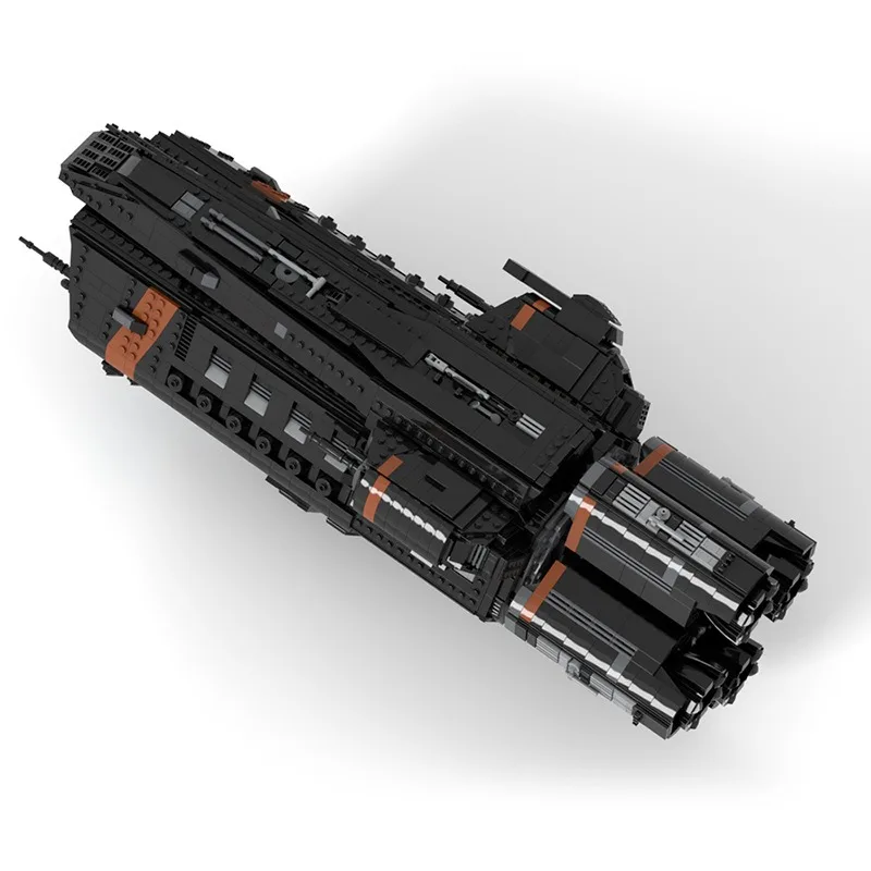 3669PCS MOC Classic Movies Spaceship Building Blocks Frigate Rocinante- Corvette-Class Warsship Model Display Toys Holiday Gifts 3669PCS MOC Classic Movies Spaceship Building Blocks Frigate Rocinante- Corvette-Class Warsship Model Display Toys Holiday Gifts