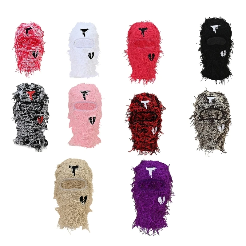 Wacky Balaclava Hat for Adult Autumn Winter Knitted Hat Halloween Party Photography Props Broken Heart Knitted
Wacky Balaclava Hat for Adult Autumn Winter Knitted Hat Halloween Party Photography Props Broken Heart Knitted