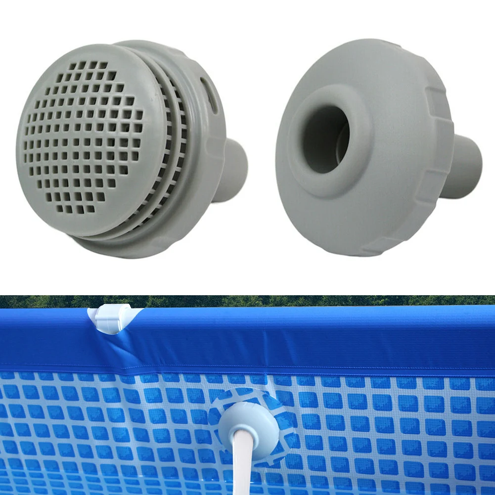 

1.25-inch Pool Inlet Strainer Connector For INTEX Connection 32mm Swimming Pools Screen Mesh Inlet Nozzle Hose Connection