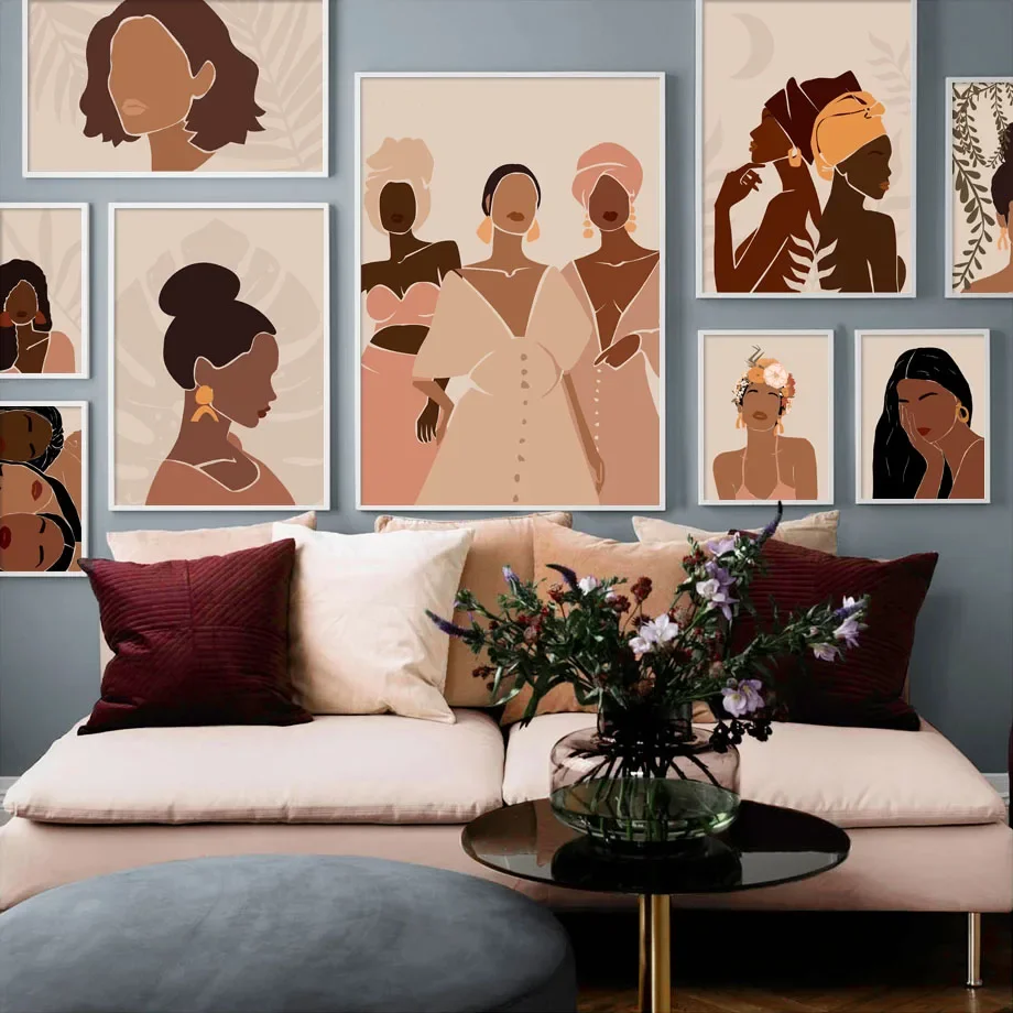 Black Girl Abstract Illustration Rock Wall Art Canvas Painting Nordic Posters And Prints Wall Picture For Living Room Home Decor
Black Girl Abstract Illustration Rock Wall Art Canvas Painting Nordic Posters And Prints Wall Picture For Living Room Home Decor