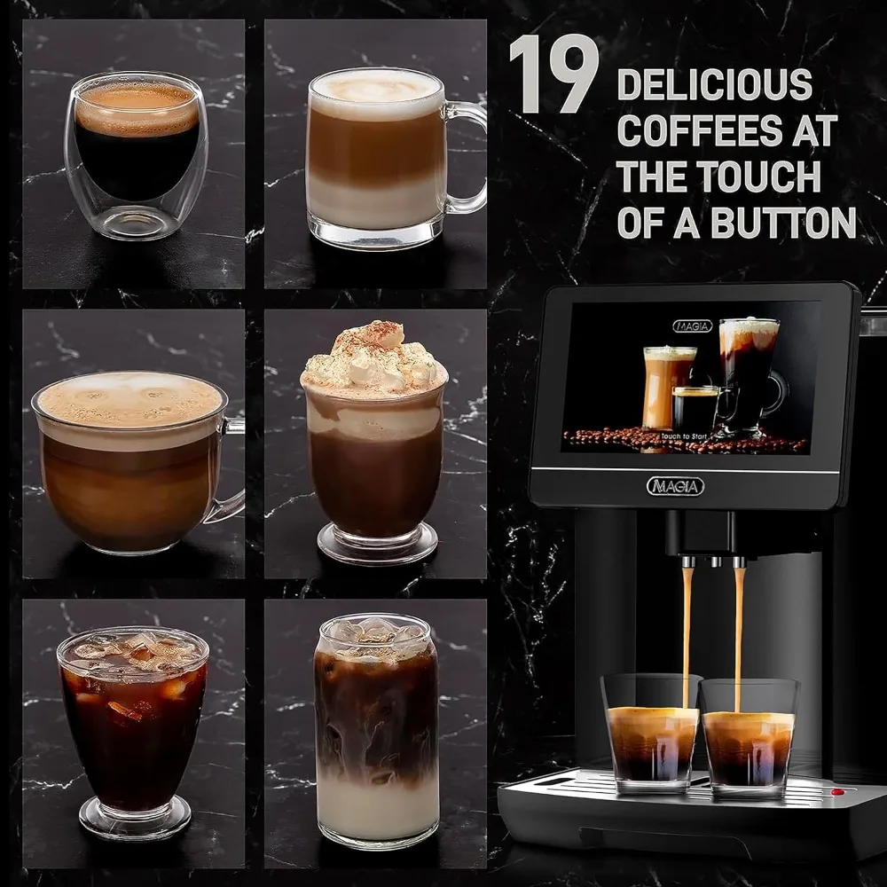 Automatic Coffee Espresso Machine - Durable Automatic Espresso Machine With Grinder - Espresso Coffee Maker
Automatic Coffee Espresso Machine - Durable Automatic Espresso Machine With Grinder - Espresso Coffee Maker