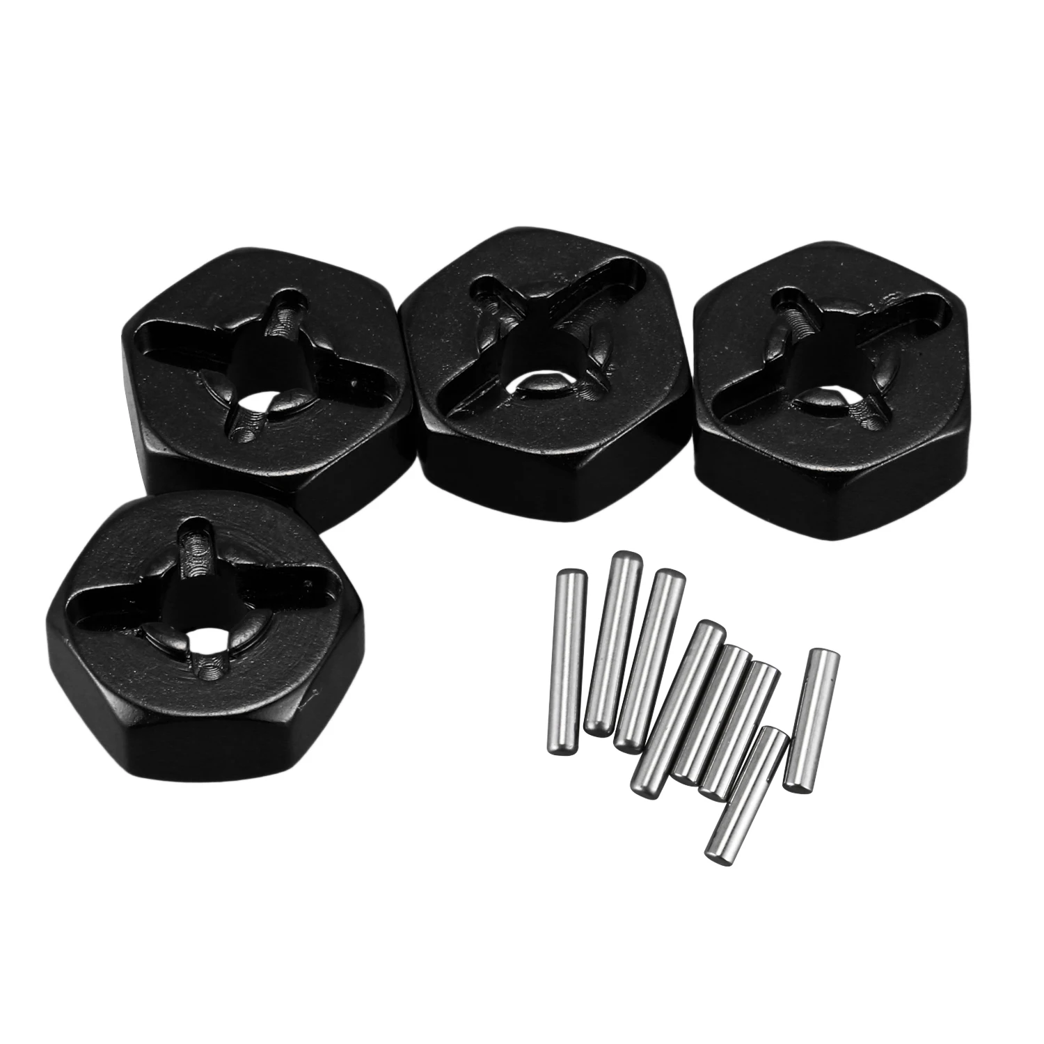 Aluminum Alloy 12mm Combiner Wheel Hub Hex Adapter Upgrades for Wltoys 144001 1/14 RC Car Spare Parts,Black
Aluminum Alloy 12mm Combiner Wheel Hub Hex Adapter Upgrades for Wltoys 144001 1/14 RC Car Spare Parts,Black