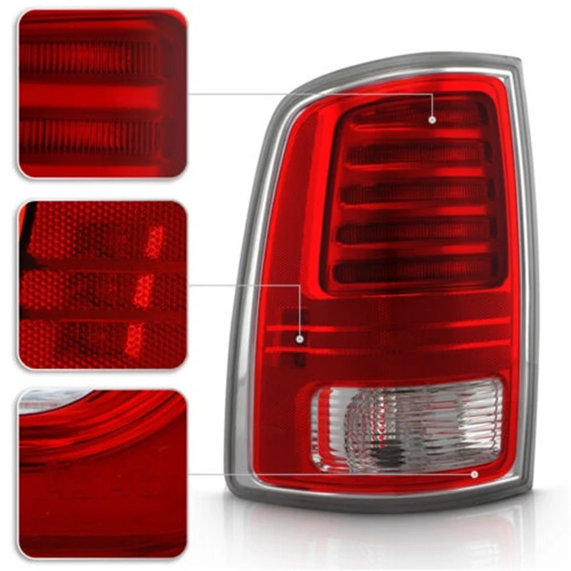 For Dodge Ram 1500 2500 3500 2013-2018 Car LED Rear Tail Light Turn Signal Light Stop Brake Lamp Reverse Fog Lamp 68093078AC
For Dodge Ram 1500 2500 3500 2013-2018 Car LED Rear Tail Light Turn Signal Light Stop Brake Lamp Reverse Fog Lamp 68093078AC