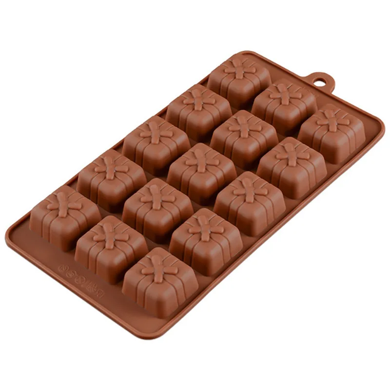 Silicone Cake Mould 15 Grid Christmas Gift Pack Chocolate Mould Ice Tray DIY Baking Mould
Silicone Cake Mould 15 Grid Christmas Gift Pack Chocolate Mould Ice Tray DIY Baking Mould
