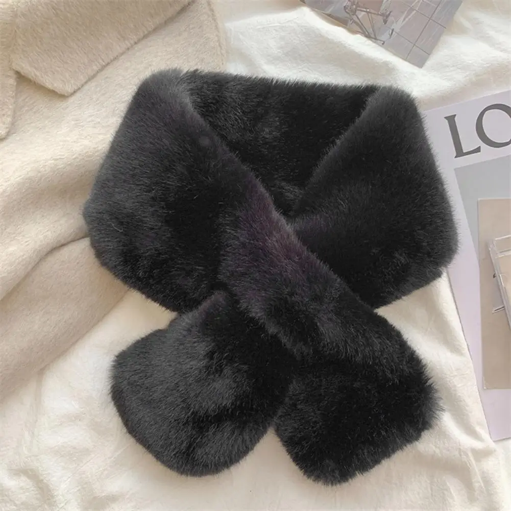 Thickened Plush Scarf Cozy Winter Faux Rabbit Fur Scarf for Women Luxurious Plush Neck Collar for Evening Dress or Christmas
Thickened Plush Scarf Cozy Winter Faux Rabbit Fur Scarf for Women Luxurious Plush Neck Collar for Evening Dress or Christmas