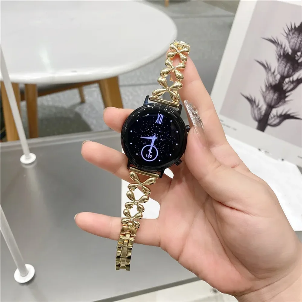 Подходит для часов Huawei gt3pro/gt2 с металлическими бриллиантовыми маленькими бабочками, креативный модный браслет
Подходит для часов Huawei gt3pro/gt2 с металлическими бриллиантовыми маленькими бабочками, креативный модный браслет