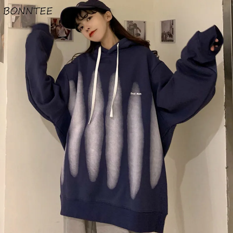 Women Hoodies Sweatshirts Loose Long Sleeve Patchwork Streetwear Velvet Thicker Fashion Female Pullovers Korean Style Lazy Chic
Women Hoodies Sweatshirts Loose Long Sleeve Patchwork Streetwear Velvet Thicker Fashion Female Pullovers Korean Style Lazy Chic