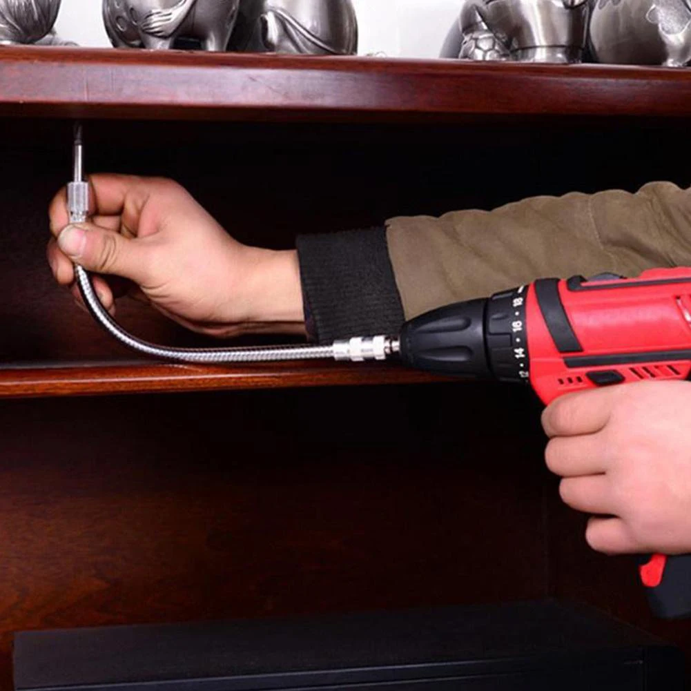 1PC 1/4 Hex Flexible Shaft Bit Holder Impact Driver Ratchet Screwdriver Extend Rod Electric Screwdriver Bit Adapter Extension
1PC 1/4 Hex Flexible Shaft Bit Holder Impact Driver Ratchet Screwdriver Extend Rod Electric Screwdriver Bit Adapter Extension