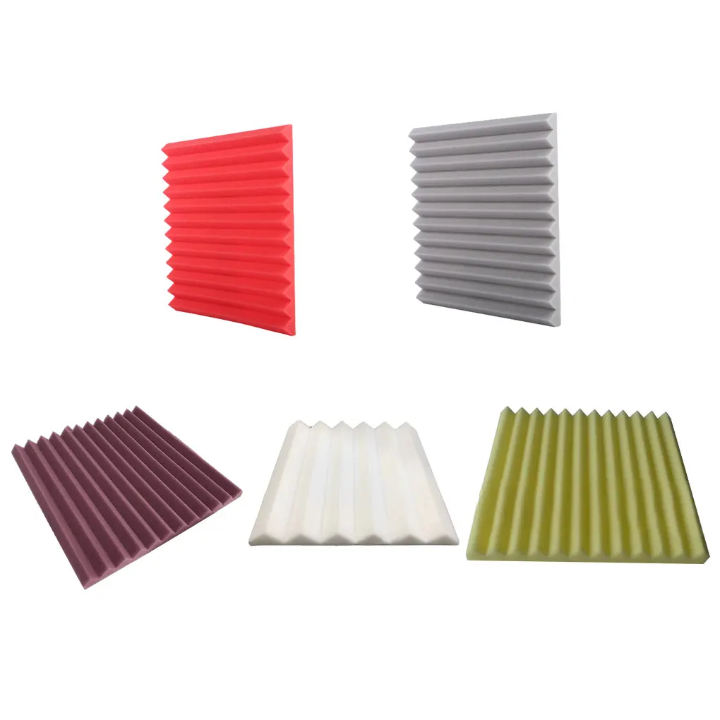 12pcs set Durable And Reliable Sound Absorbtion Acoustic Foam For Studios Sound-Absorbing Soundproofing Easy To Operate
12pcs set Durable And Reliable Sound Absorbtion Acoustic Foam For Studios Sound-Absorbing Soundproofing Easy To Operate
