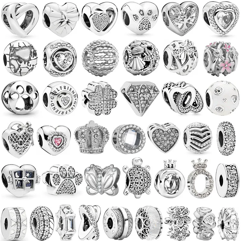 1Pcs New Flower Butterfly Heart Crown Pendant Fits the Original Pandora Bracelet Necklace Accessory Women DIY Jewelry Making
1Pcs New Flower Butterfly Heart Crown Pendant Fits the Original Pandora Bracelet Necklace Accessory Women DIY Jewelry Making