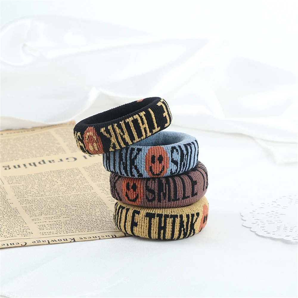 5PCS/Set Smiling Face Colorful Thicken Hair Bands Basic Cute Korean Hair Tie for Women HeadandFashion Hair Accessories Wholesale
5PCS/Set Smiling Face Colorful Thicken Hair Bands Basic Cute Korean Hair Tie for Women HeadandFashion Hair Accessories Wholesale
