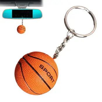 Stress Basketball Keychains Mini Sports Ball Keychains Sports Keychain Bulk For Party Favors School Carnival Reward Party Bag