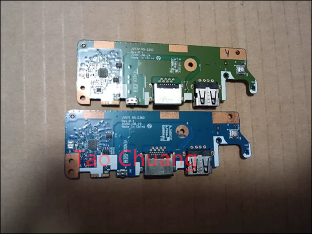 FOR Lenovo ThinkPad V15 G2-ALC G3 JV572 Network Card Interface USB Board Power Switch Button Board NS-E552 NS-E362
FOR Lenovo ThinkPad V15 G2-ALC G3 JV572 Network Card Interface USB Board Power Switch Button Board NS-E552 NS-E362