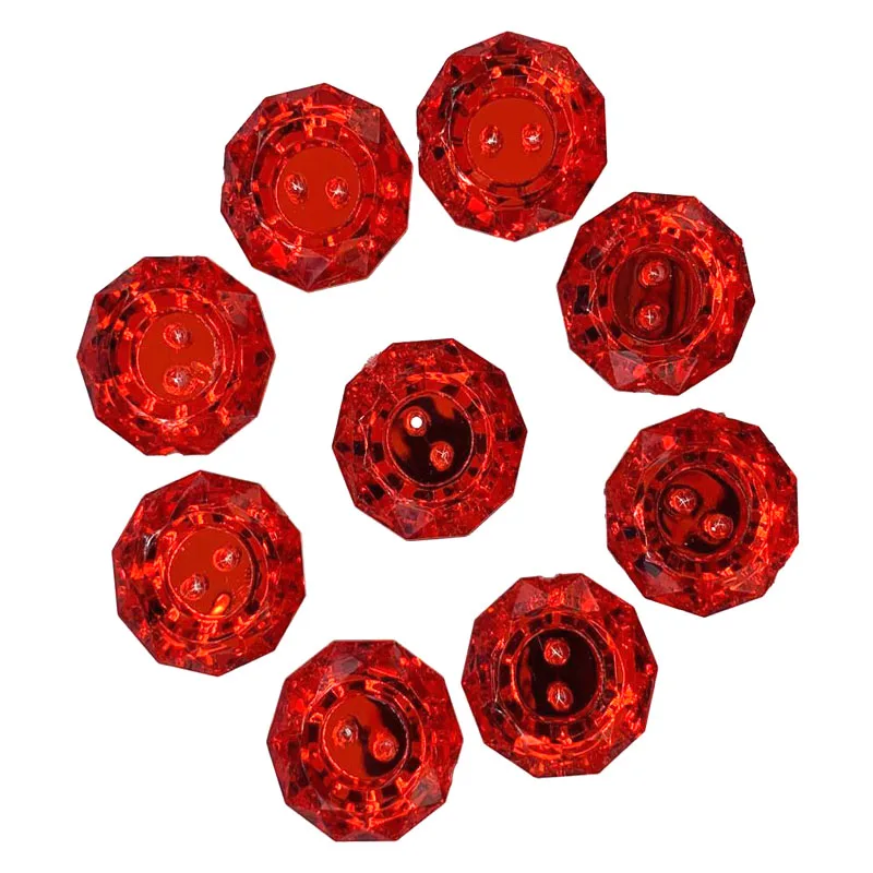 24Pcs Red Rhinestone Acrylic Buttons For Sewing Faceted Glittering Button Women's Clothing Garment Accessory 1.8cm
24Pcs Red Rhinestone Acrylic Buttons For Sewing Faceted Glittering Button Women's Clothing Garment Accessory 1.8cm