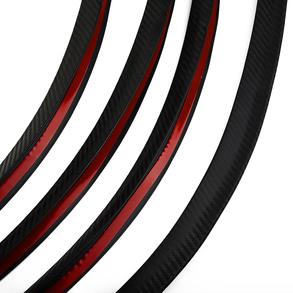 4pcs 73cm Black Carbon Fiber Car Fender Flare Extension Wheel Eyebrow Arch Trim Protector Lip Soft Rubber Anti-scratch Lips
4pcs 73cm Black Carbon Fiber Car Fender Flare Extension Wheel Eyebrow Arch Trim Protector Lip Soft Rubber Anti-scratch Lips