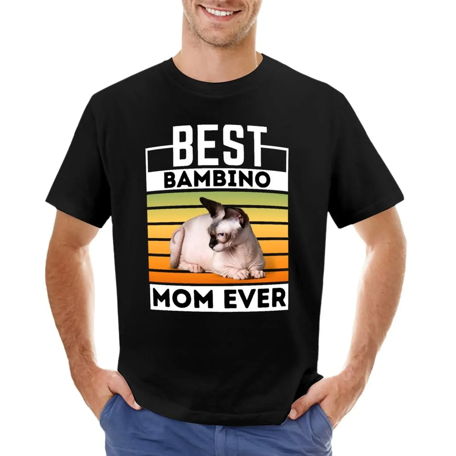 Bambino Cat Mom Lovers , Mothers Day Gift For Bambino Lovers T-shirt Aesthetic clothing anime mens graphic t-shirts big and tall
Bambino Cat Mom Lovers , Mothers Day Gift For Bambino Lovers T-shirt Aesthetic clothing anime mens graphic t-shirts big and tall