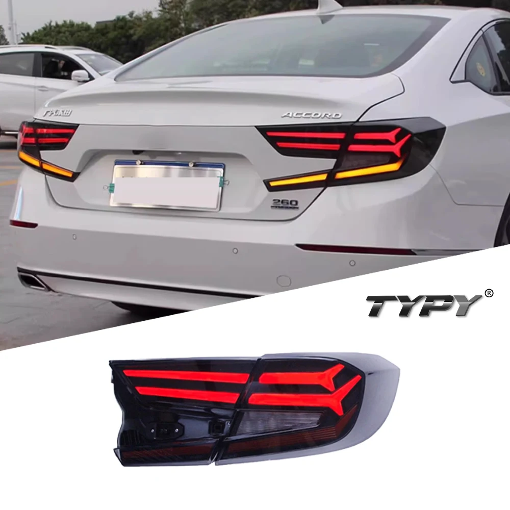 Car Tail Lamp For Honda Accord 10th 2018-2021 Upgrade Modified to New Dynamic Turn Signal Car LED Taillight Assembly
Car Tail Lamp For Honda Accord 10th 2018-2021 Upgrade Modified to New Dynamic Turn Signal Car LED Taillight Assembly