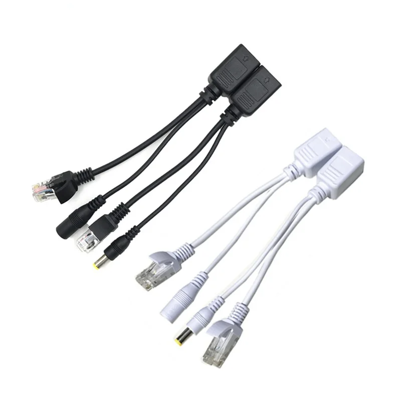 POE Cable Passive Power Over Ethernet Adapter Cable POE Splitter RJ45 Injector Power Supply Module 12-48v For IP Camea
POE Cable Passive Power Over Ethernet Adapter Cable POE Splitter RJ45 Injector Power Supply Module 12-48v For IP Camea