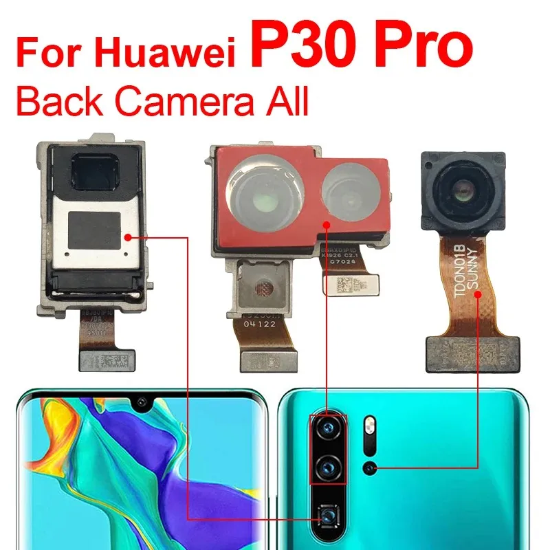 Задняя Основная фронтальная камера для Huawei P30 Pro P30Pro, оригинальный модуль фронтальной камеры для селфи, запасные части
Задняя Основная фронтальная камера для Huawei P30 Pro P30Pro, оригинальный модуль фронтальной камеры для селфи, запасные части
