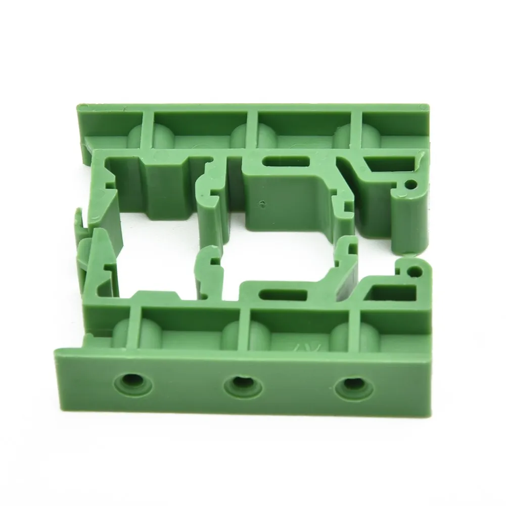 2019 Hot 5 Set Of PCB Mounting Brackets With 20 Screws DRG-01 Green Plastic 4.2x1x1.8cm Fit For DIN 35 Mounting Rails
2019 Hot 5 Set Of PCB Mounting Brackets With 20 Screws DRG-01 Green Plastic 4.2x1x1.8cm Fit For DIN 35 Mounting Rails