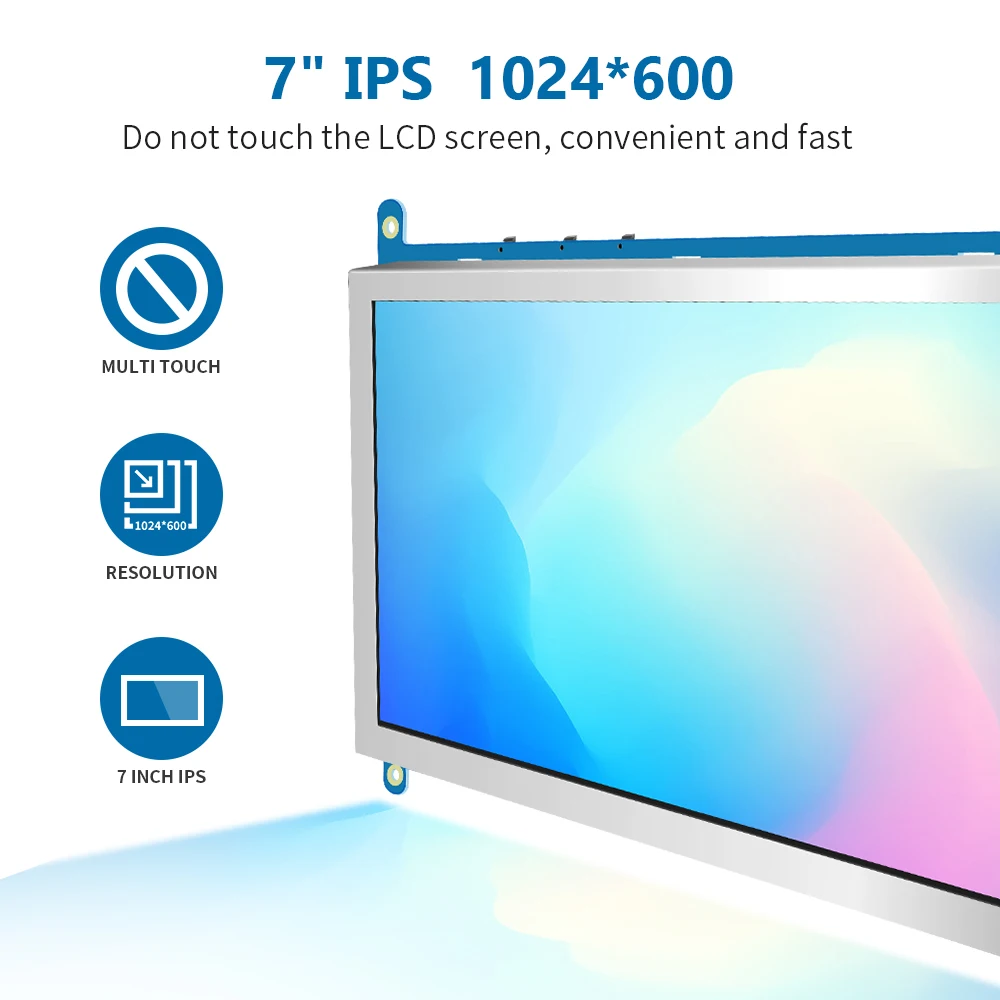 POWKITO monitor 7-inch portable monitor HDMI compatible with 1024 x 600 resolution LCD white border 3CE certified monitor suppor
POWKITO monitor 7-inch portable monitor HDMI compatible with 1024 x 600 resolution LCD white border 3CE certified monitor suppor